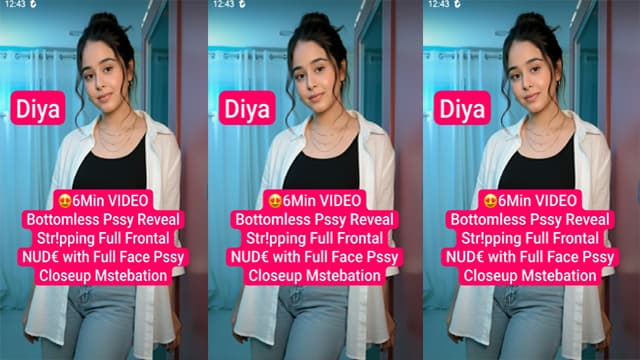 Model Diya Frontal Nude Pssy Closeup Mstrbation Leaked Mms 2026