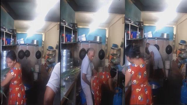 Old Man Quick – Fucking On Kitchen